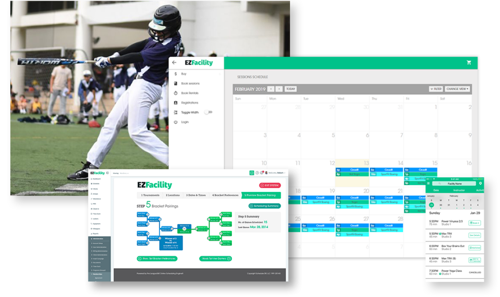 Baseball Facility Management Software by EZFacility