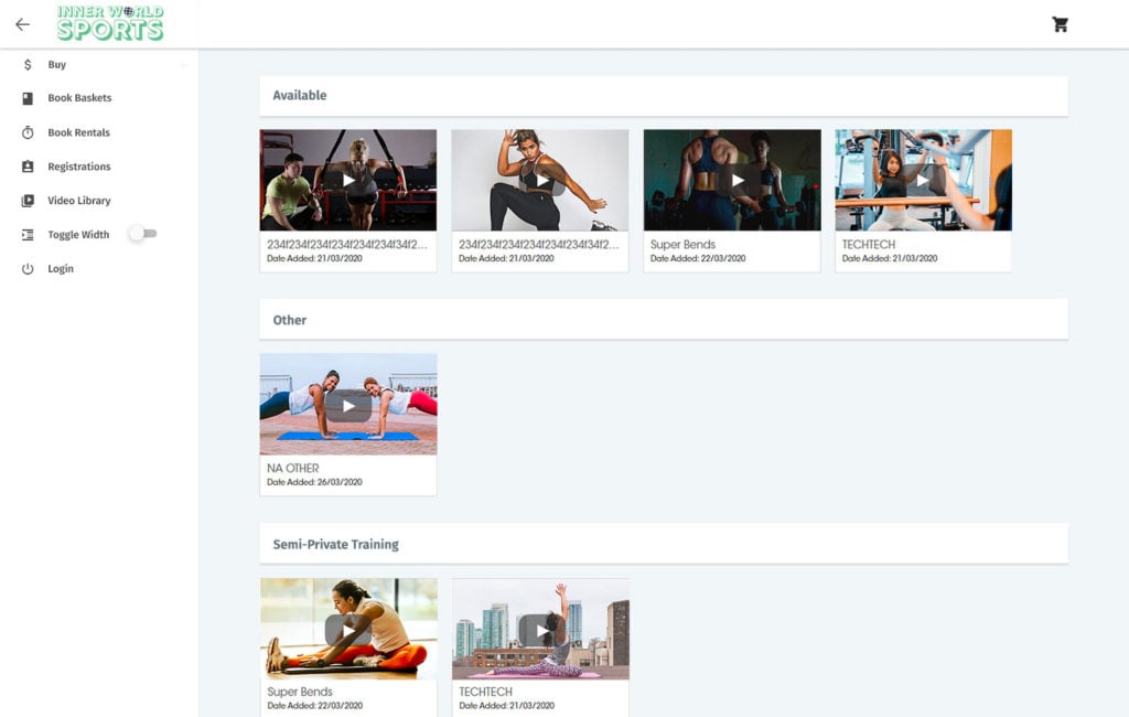 EZFacility Video Library EZFacility Video Library