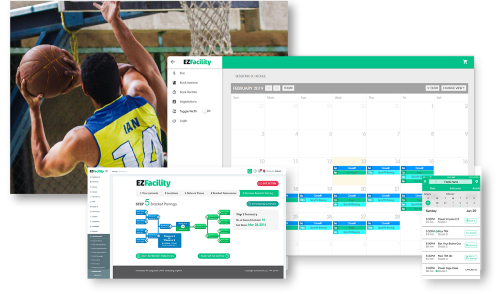 EZFacility - Basketball League Schedule Maker