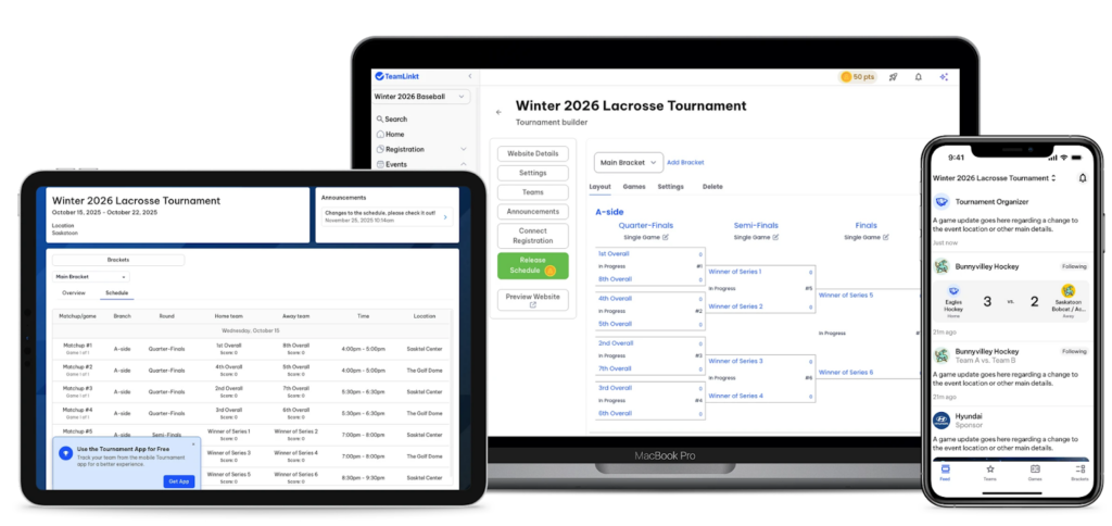 TeamLinkt: Youth sports team management app
