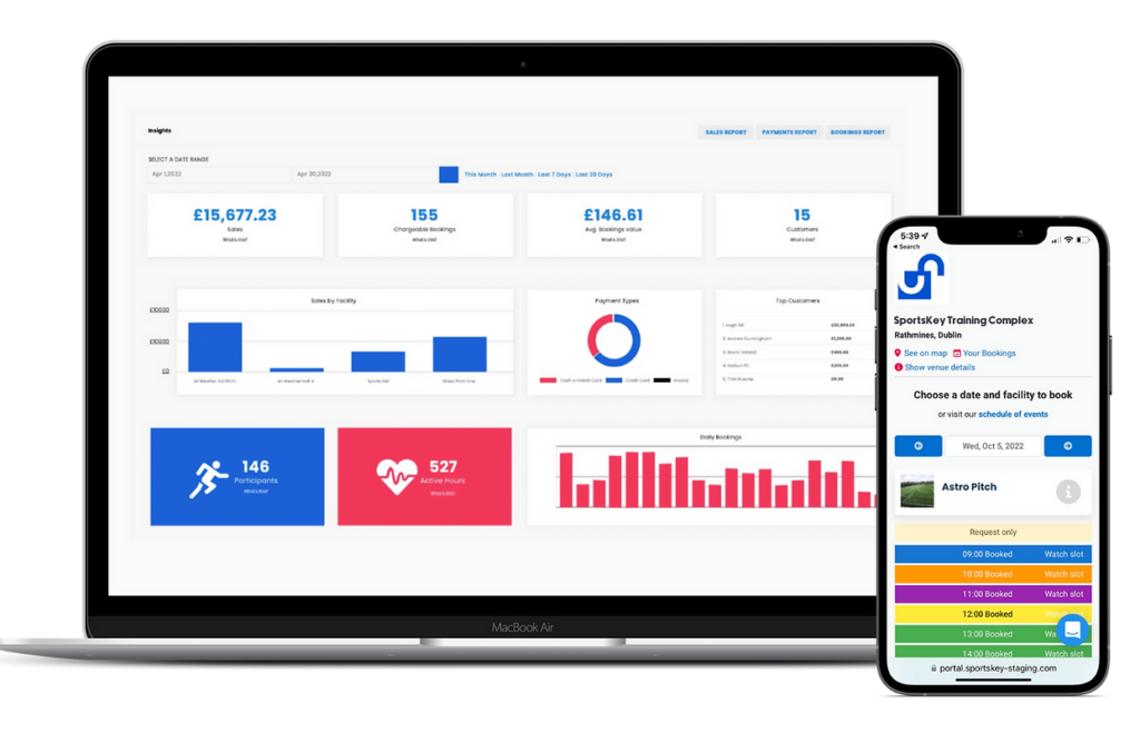 SportsKey: Best sports facility management software for schools, councils, and pitch-based facilities