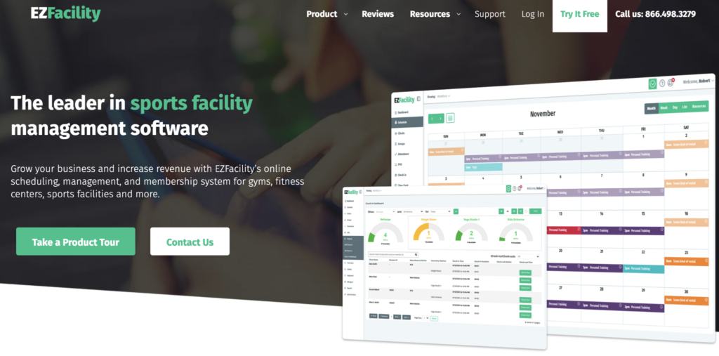 EZFacility: Best sports facility management software for multi-sport clubs and facilities