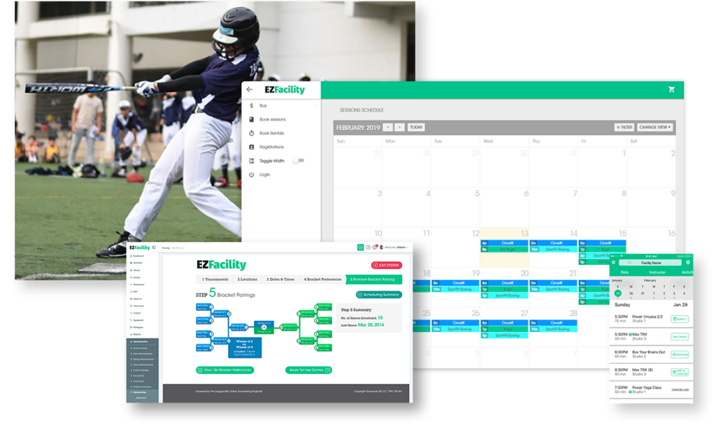 EZFacility - best baseball facility management software