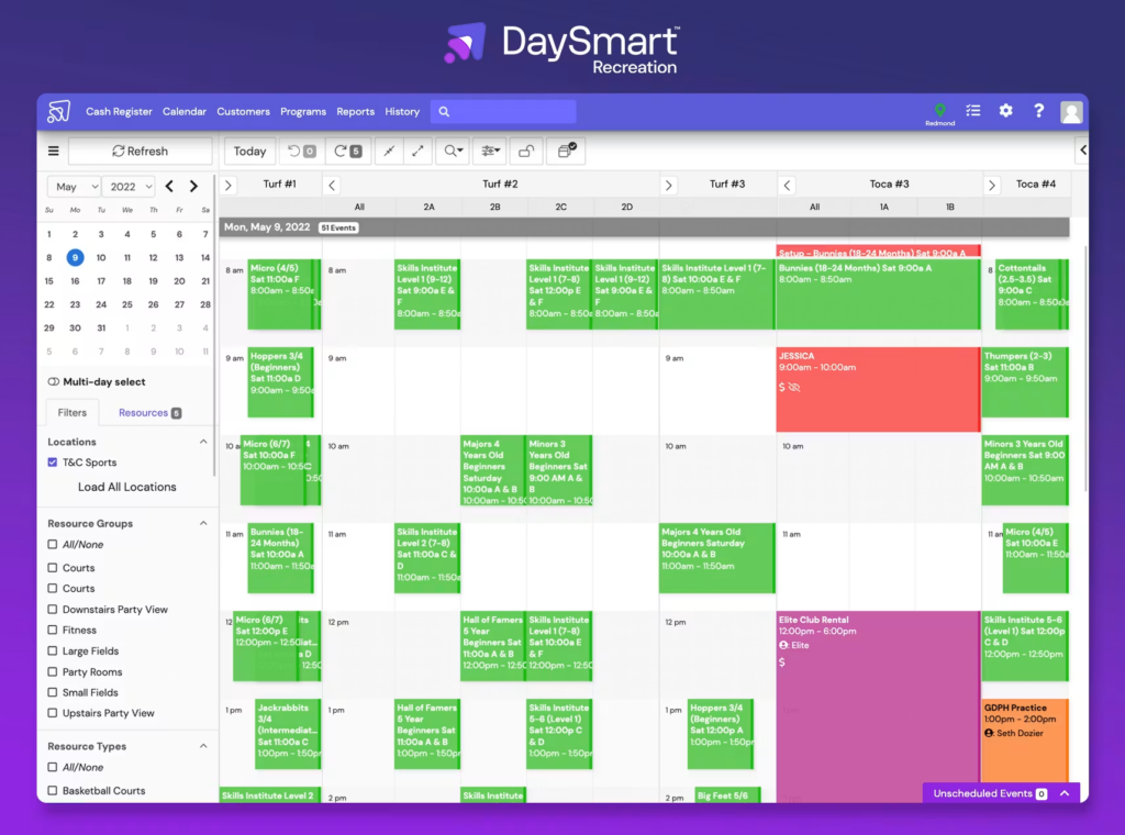 best baseball facility management software